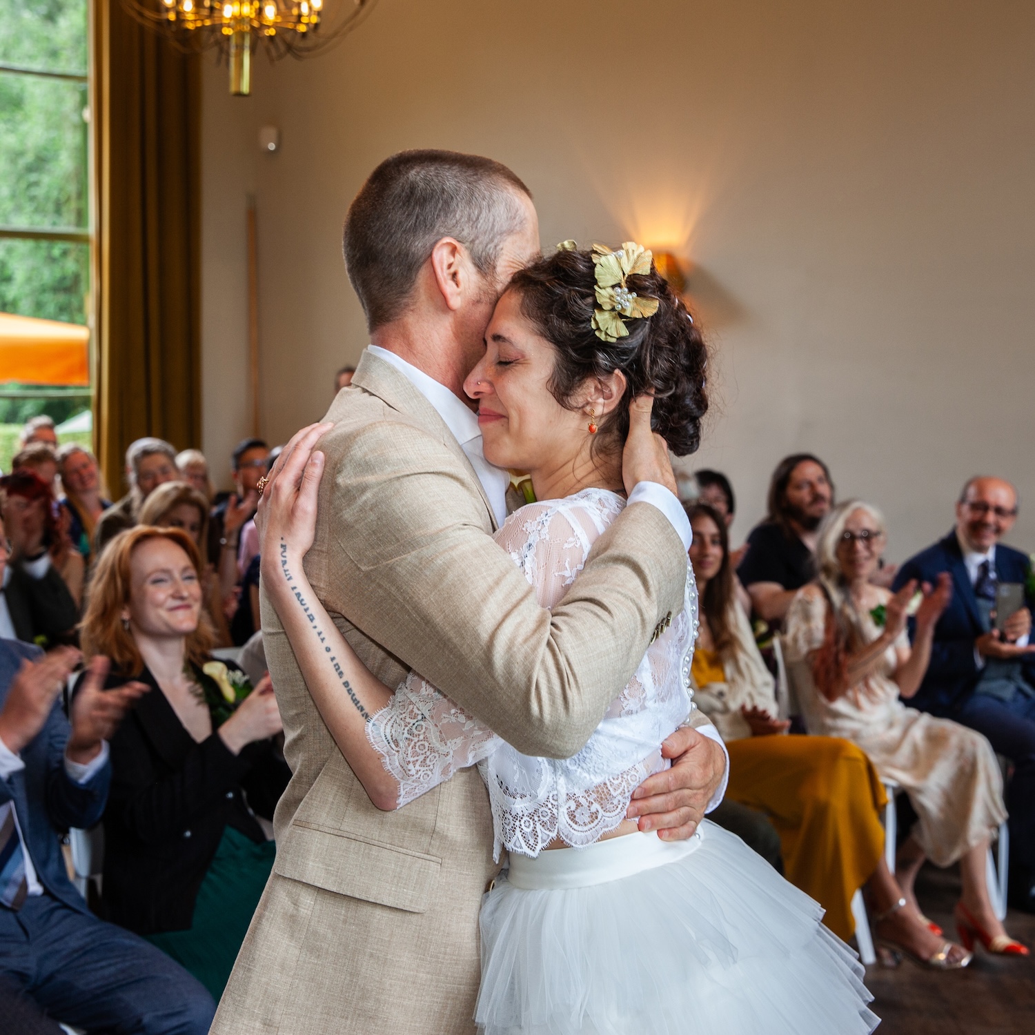 Liefdevolle bruiloft in Dudok in het Park Rotterdam