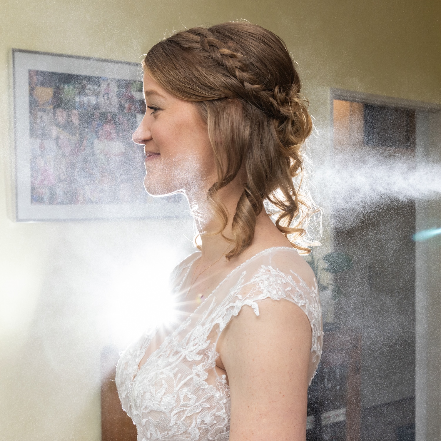 Voorbereidingen bij de bruid in Vlissingen