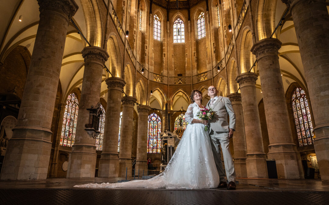 Liefdevolle bruiloft in het historische Delft